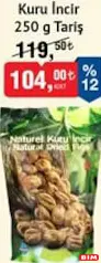 TARİŞ KURU İNCİR 250 G TARİŞ KURU İNCİR 250 G
